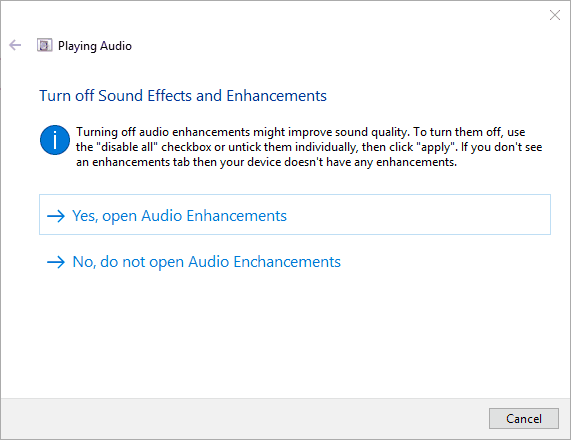 Windows audio too loud